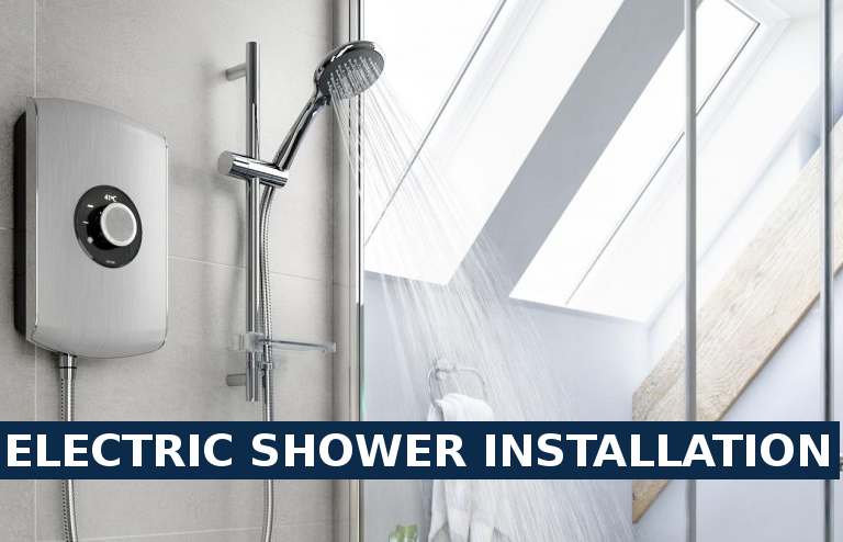 Electric shower installation Harold Wood