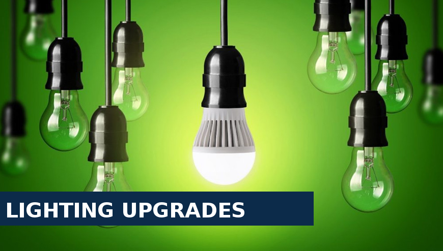 Lighting upgrades Harold Wood